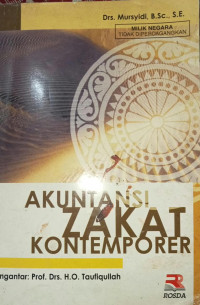 Image of Akuntansi Zakat Kontemporer
